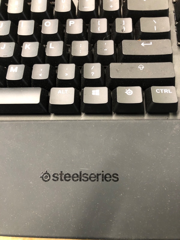 Photo 3 of New SteelSeries Apex Pro TKL 2023 Ed.- World's Fastest Mechanical Gaming Keyboard - Adjustable Actuation - Esports Tenkeyless - OLED Screen - RGB - PBT Keycaps - USB-C Apex Pro TKL 2023 Wired Keyboard