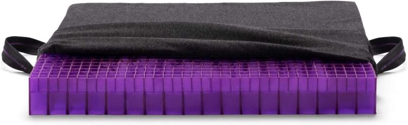 Photo 1 of 
Purple Double Seat Cushion | Pressure Reducing Grid Designed for Ultimate Comfort | Designed for Office Chairs | Made in The USA