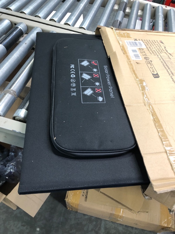 Photo 1 of ALLPOWERS SP002 21W Solar Charger with 10000mAh Power Bank and 3 Fast Charging USB-A/USB-C Ports, IP66 Waterproof Portable Solar Panel for Camping Hiking Compatible with iPhone iPad Samsung Earbuds