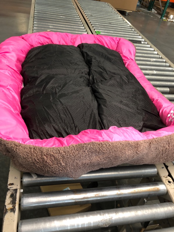 Photo 1 of  Dog Bed (L/XL/XXL/XXXL) for Medium and Large Dogs pink and brown