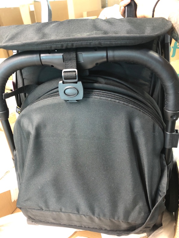 Photo 1 of Mompush Wiz 2-in-1 Baby Stroller with Bassinet Mode - Foldable Infant Stroller to Explore More as a Family - Toddler Stroller with Reversible Stroller Seat - Travel System Compatible Stroller Black