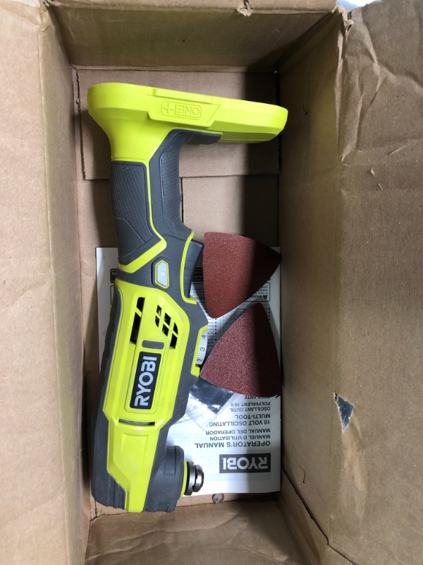 Photo 1 of RYOBI 18-Volt Cordless Oscillating Multi-Tool, P343 (Bare Tool) (No Retail Packaging, Bulk Packaged)