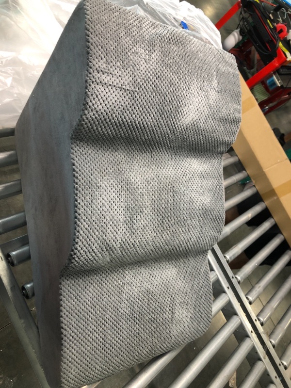 Photo 1 of Dog Stairs for Small Dogs - High Density Foam Dog Ramp, Extra Wide Pet Steps with Non-Slip Bottom for High Beds, Couche and Sofa, Best for Dogs Injured, Older Dogs Cats, Pet with Joint Pain (3 Tiers) 3 Steps