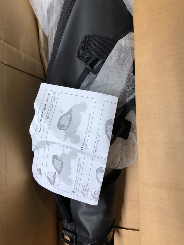 Photo 1 of KEMIMOTO Cab Enclosures, Soft Upper Doors Resin Zipper Unbreakable 2 Upper Windows Water-resistant Windshield Compatible with 2022 2023 CFMOTO ZForce 950 HO SPORT / EX / 2020-2022 ZForce 950 SPORT
