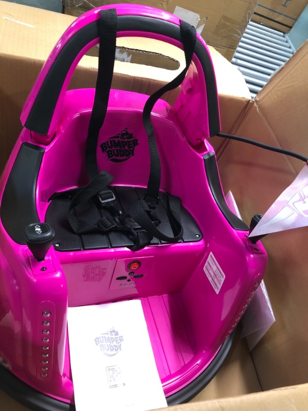 Photo 1 of Ride On Electric Bumper Car for Kids & Toddlers, 12V 2-Speed, Ages 1, 2, 3, 4, 5 Year Old Girls Christmas Toys : Baby Bumping Toy Cars & Remote - Gifts for 18 Months Girl Toddler-5 Years Birthday Gift Pink