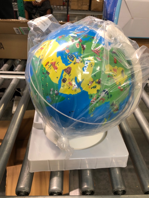 Photo 2 of Orboot by PlayShifu - Earth and World of Dinosaurs (app Based) Set of 2 Interactive AR Globes for STEM Learning at Home