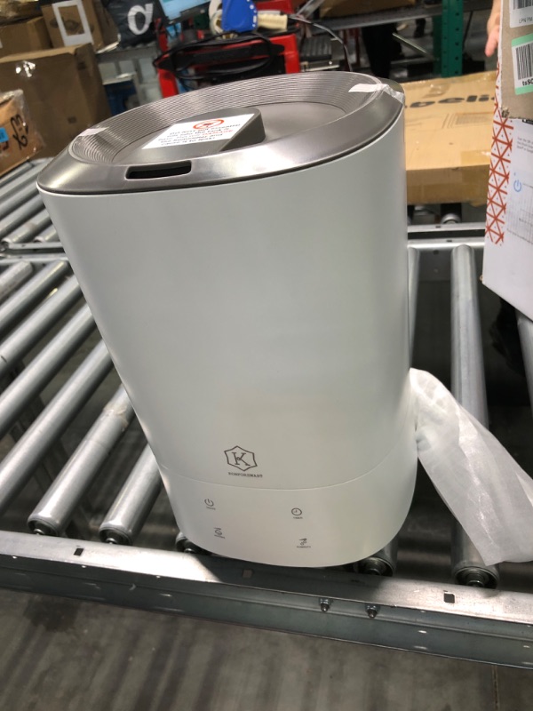 Photo 2 of 6L Humidifiers for Large Room, Mist Humidifiers for Bedroom Top Fill Humidifier with Essential Oil Diffuser, 360° Rotation Nozzle, 3 Mist Levels Lasts Up to 30 Hours, Auto Shut-Off, Whisper Quiet