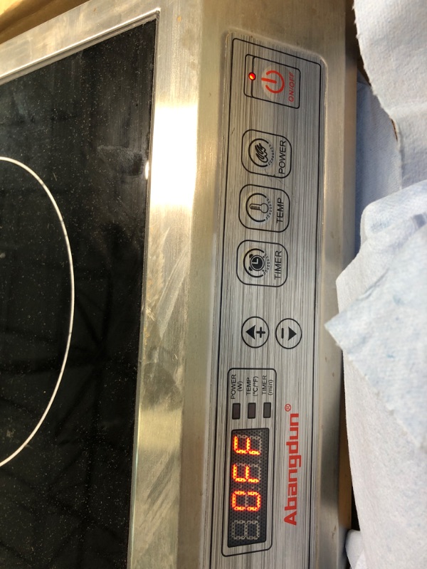 Photo 1 of Commercial Induction Cooktop Electric Countertop Range Burner