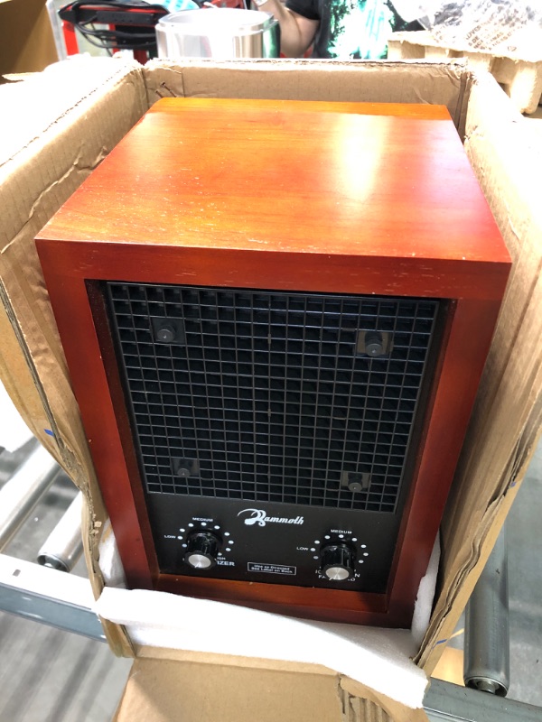 Photo 1 of Ion and Ozone Generator Air Purifier, Ionizer & Deodorizer adjustable up to 3,500 SqFt - Ideal for Dust, Pollen, Pets & Smoke Smell by Mammoth