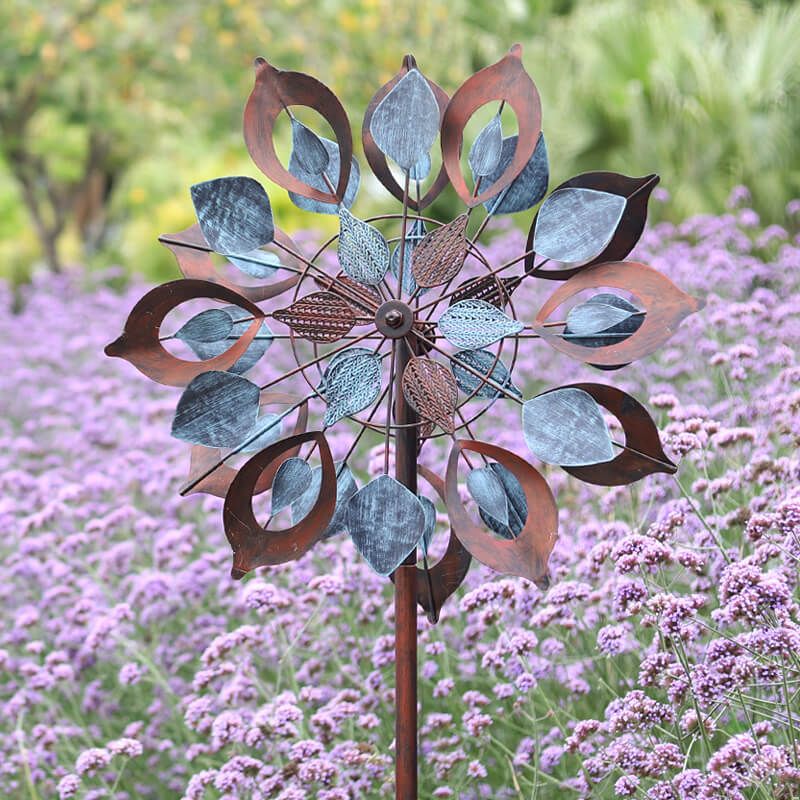 Photo 1 of Classical Flower Kinetic Wind Spinner