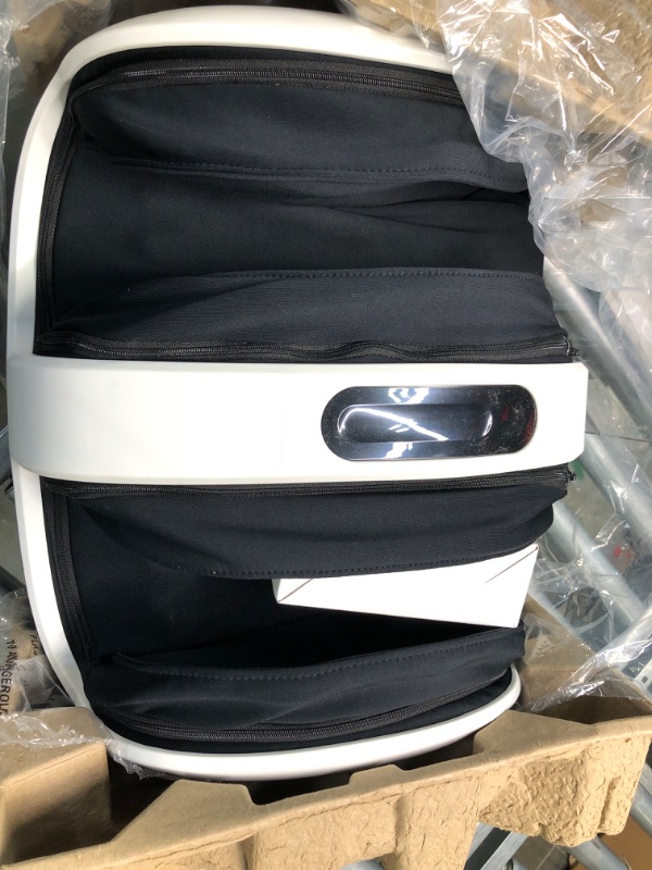 Photo 1 of Nekteck Foot Shiatsu Massager, Calf Massage with Heat Therapy, Deep Kneading, Vibration, Compression Leg Massager for Home and Office Use (Remote Control) White