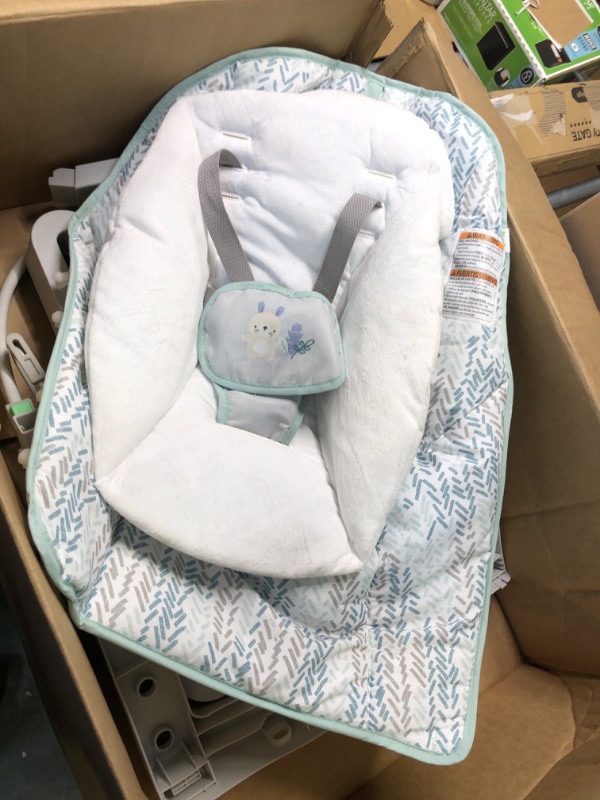 Photo 1 of Ingenuity Keep Cozy 3-in-1 Grow with Me Vibrating Baby Bouncer Seat & Infant to Toddler Rocker - Spruce, Newborn and up