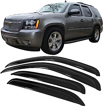 Photo 1 of 2007-2014 Chevy Tahoe GMC Yukon Window Visors 4Pc Set Acrylic
