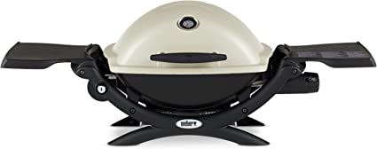 Photo 1 of Weber Q1200 Liquid Propane Grill, Titanium
