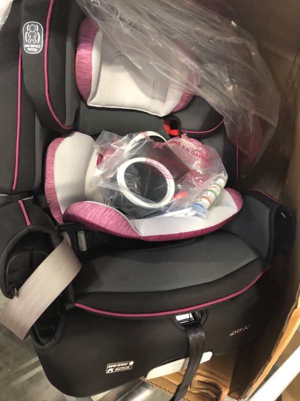 Photo 2 of Graco 4Ever DLX 4 in 1 Car Seat | Infant to Toddler Car Seat, with 10 Years of Use, Joslyn, 20x21.5x24 Inch DLX Joslyn