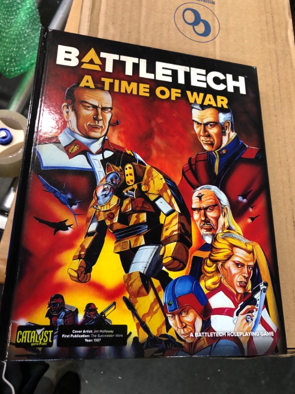 Photo 2 of Battletech A Time of War RPG