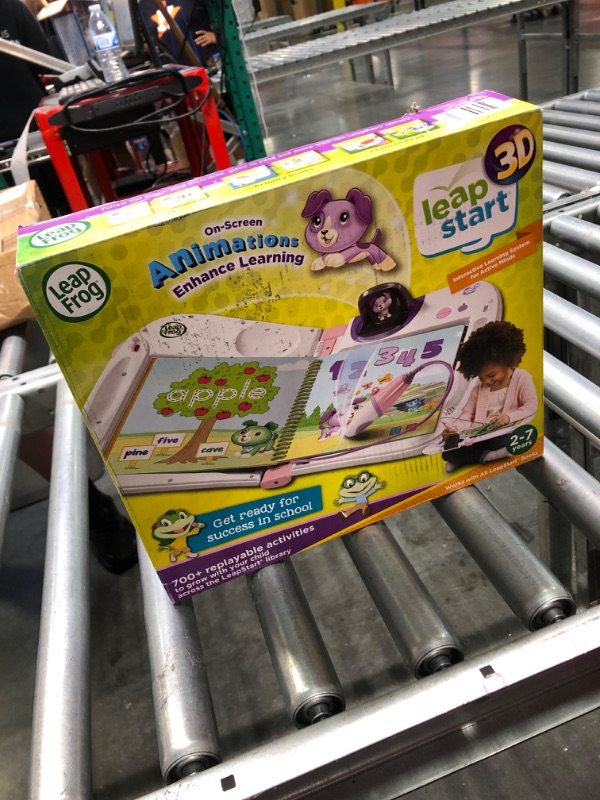 Photo 4 of LeapFrog LeapStart 3D Interactive Learning System, Pink Pink Standard Packaging