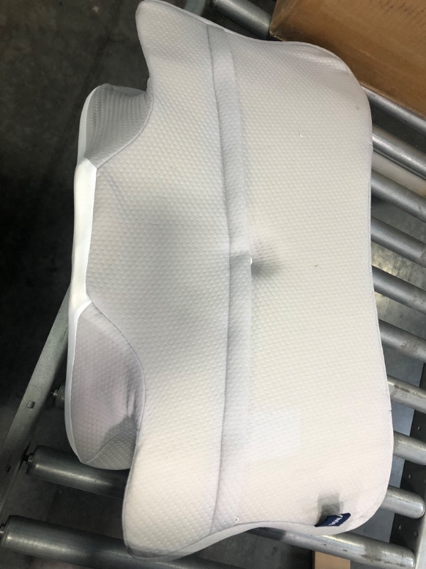 Photo 1 of YADI Sleeper Pillow - Contour Memory Foam Luxury Pillow for Back, Side Sleepers-Maximum Neck Support with Shoulder Wings for Less Painful Pressure on Shoulder and arms for restful, Better Sleep