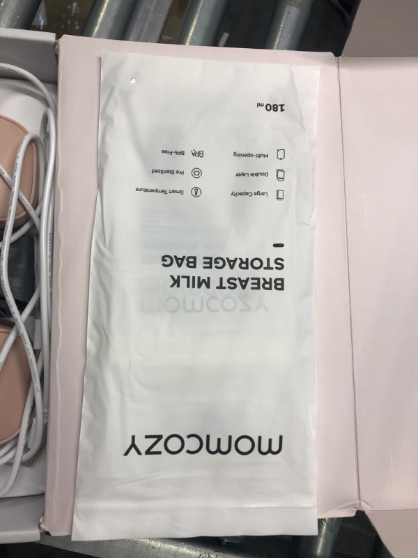 Photo 4 of Momcozy S9 Pro Wearable Breast Pump, Hands-Free Breast Pump of Longest Battery Life & LED Display, Double Portable Electric Breast Pump with 2 Modes & 9 Levels - 24mm, 2 Pack Pink 2 Count (Pack of 1) Pink