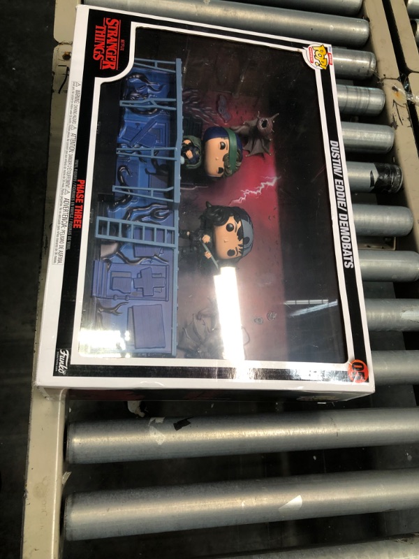 Photo 3 of Funko Pop! Moments Deluxe: Stranger Things - Phase Three, Dustin, Eddie, Demobats
