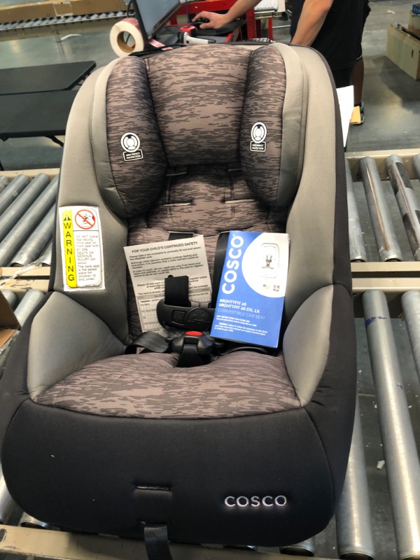 Photo 4 of Cosco Mighty Fit 65 DX Convertible Car Seat (Heather Onyx Gray)