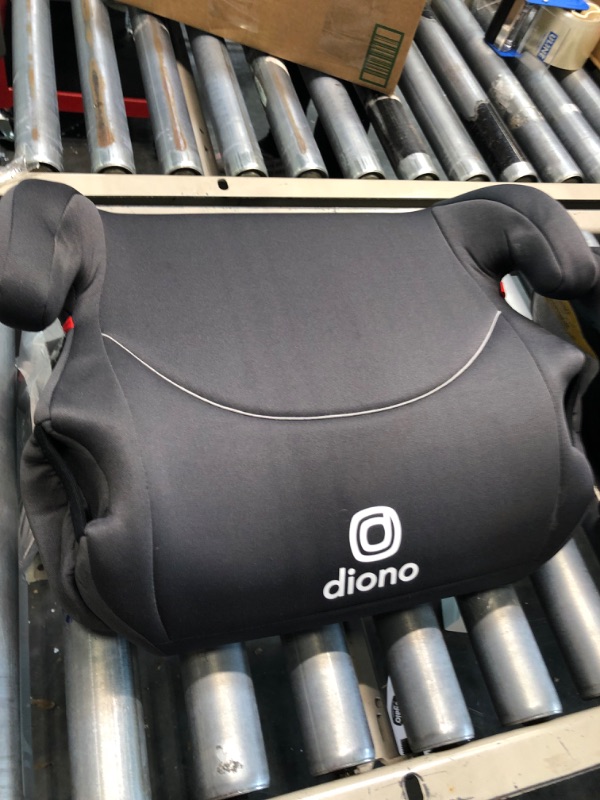 Photo 1 of Diono Solana 2022, No Latch, Pack of 2 Backless Booster Car Seats, Lightweight, Machine Washable Covers, Cup Holders, Charcoal Gray NEW! 2-Pack Charcoal Gray