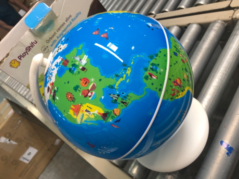 Photo 1 of Orboot by PlayShifu - Earth and World of Dinosaurs (app Based) Set of 2 Interactive AR Globes for STEM Learning at Home