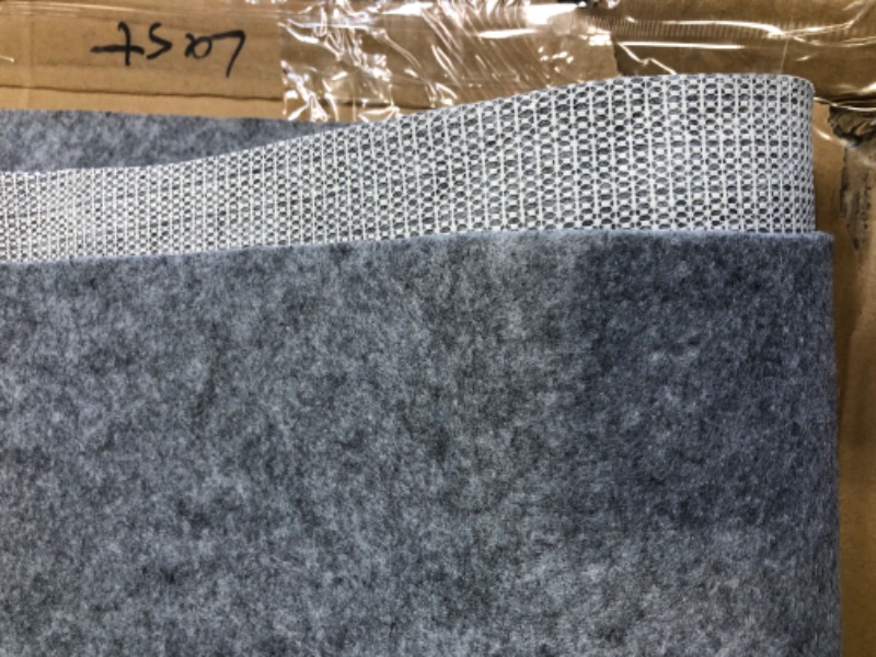 Photo 3 of 113''x85'' thin rug grey 