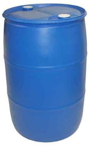 Photo 1 of 55 Gallon Water Storage Barrel Drum - New | BPA Free | Blue Closed Top (1)
