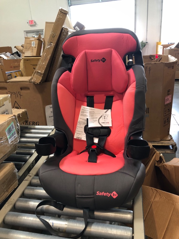 Photo 3 of Safety 1st Grand 2-in-1 Booster Car Seat, Sunrise Coral