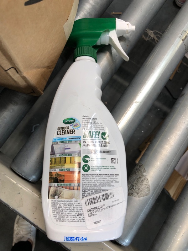 Photo 1 of SCOTTS OUTDOOR CLEANER RTU