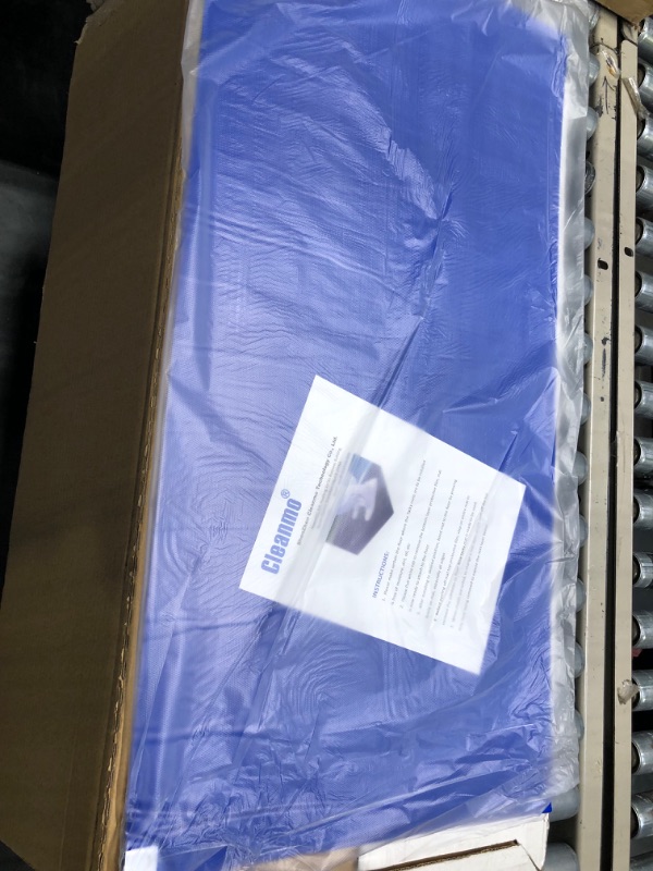 Photo 3 of 2 Pads/Box, 30 Layers per Pad, 18" x 36", 4.5 C Blue Sticky mat, Cleanroom Tacky Mats/PVC Sticky Mats/Adhesive Pads, Used for Floor (for Home/Laboratories/Medical Offices use