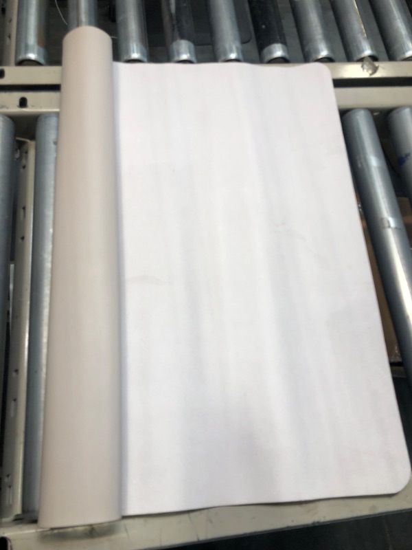 Photo 1 of YSAGi Non-Slip Desk Pad,Mouse Pad,Waterproof PVC Leather Desk Table Protector,Ultra Thin Large Desk Blotter, Easy Clean Laptop Desk Writing Mat for Office Work(Apricot Gray, 47.2" x 23.6")-No Band Apricot Gray 47.2" x 23.6"