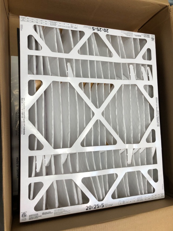 Photo 2 of 3M Filtrete Ultra Allergen Healthy Living Deep Pleat Furnace Filter