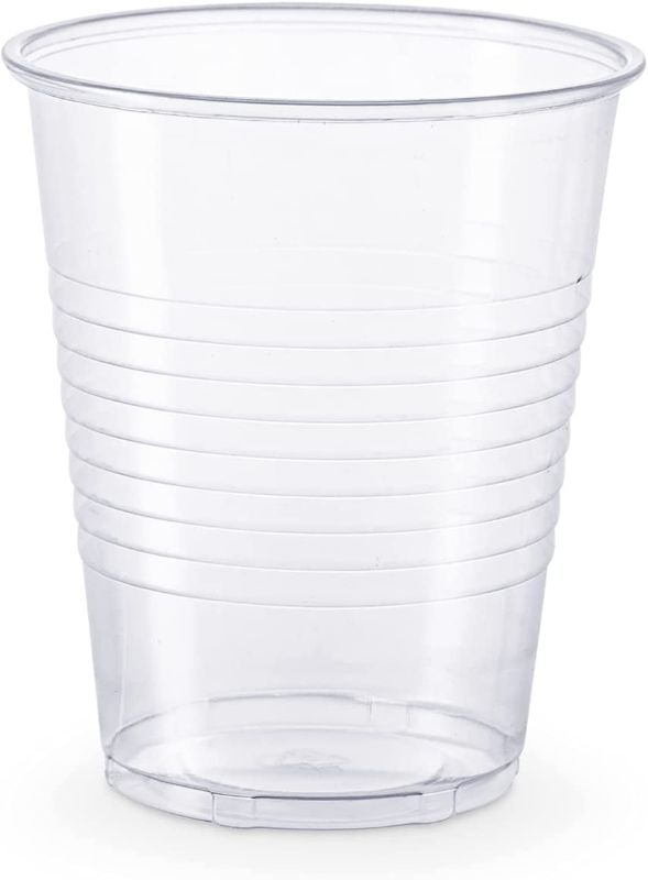 Photo 1 of Comfy Package [240 Count - 12 oz.] Clear Disposable Plastic Cups - Cold Party Drinking Cups 4set 