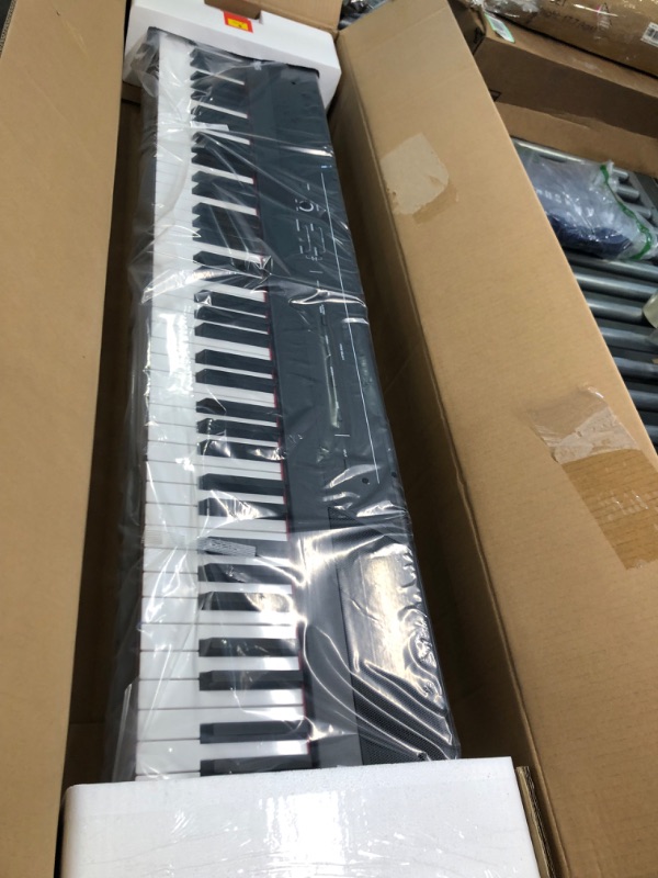 Photo 5 of Alesis Recital – 88 Key Digital Piano Keyboard with Semi Weighted Keys, 2x20W Speakers, 5 Voices, Split, Layer and Lesson Mode, FX and Piano Lessons Recital Piano Only