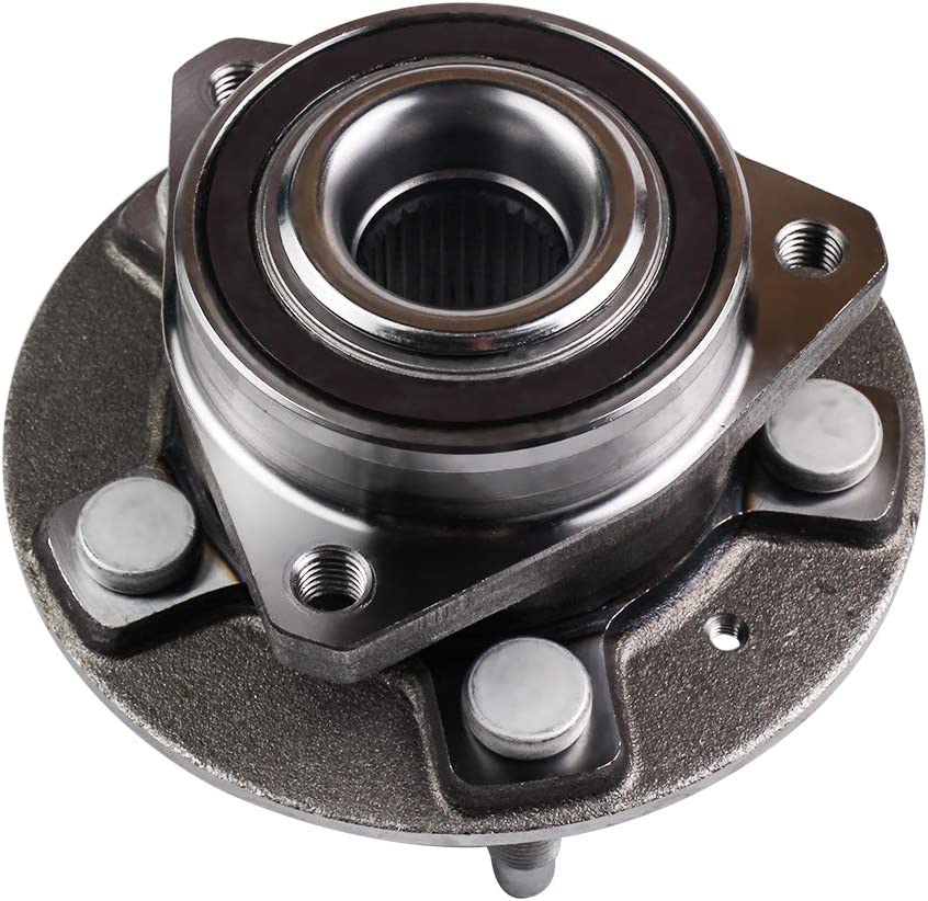 Photo 1 of Autoround 513288 Front or Rear Wheel Bearing and Hub Assembly Compatible with Chevy Malibu/Impala/Equinox, GMC Terrain, Cadillac CTS/XTS, Buick Regal/Lacrosse, Saab 9-5, 5 Lugs w/ABS