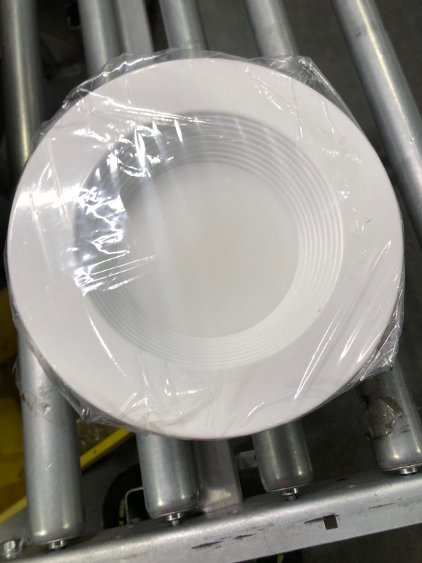 Photo 1 of 2 Pack 5/6 Inch Selectable CCT LED Recessed Lighting, Baffle Trim, CRI90, 1100lm, 15W=100W, 2700K/3000K/3500K/4000K/5000K Adjustable, Dimmable Recessed Lighting, Damp Rated LED Can Lights 2700k/3000k/3500k/4000k/5000k- 5cct 6 Inch