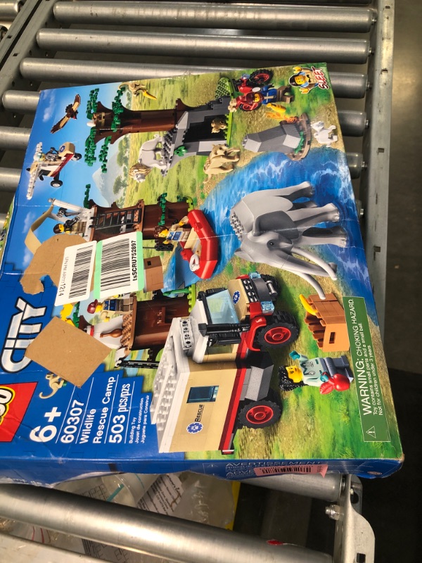 Photo 2 of LEGO City Wildlife Rescue Camp 60307 Building Kit; Animal Playset; Top Toy for Kids Aged 6 and Up; New 2021 (503 Pieces)
**FACTORY SEALED**