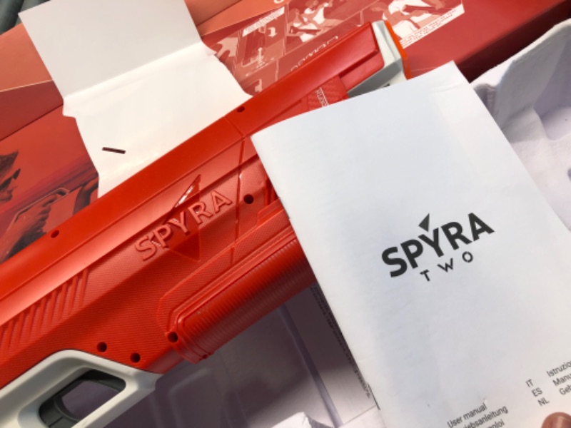 Photo 1 of SPYRA – SpyraTwo WaterBlaster Red – Automated & Precise High-End Premium Electric Water Gun