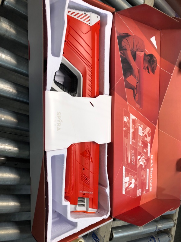 Photo 1 of SPYRA – SpyraTwo WaterBlaster Red – Automated & Precise High-End Premium Electric Water Gun
