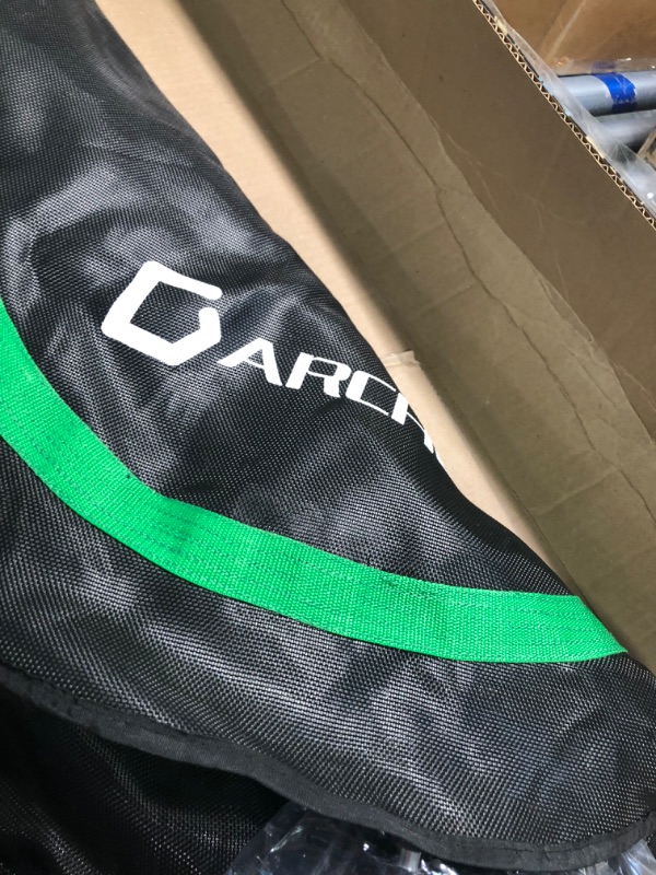 Photo 1 of Darchen 450 lbs Mini Trampoline for Adults, Indoor Small Rebounder Exercise Trampoline for Workout Fitness for Quiet and Safely Cushioned Bounce, [40 Inch] 450F-Green