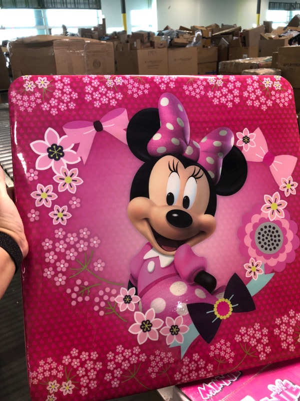 Photo 2 of Minnie Mouse Table Blossoms & Bows Jr. Activity Set with 1 Chair