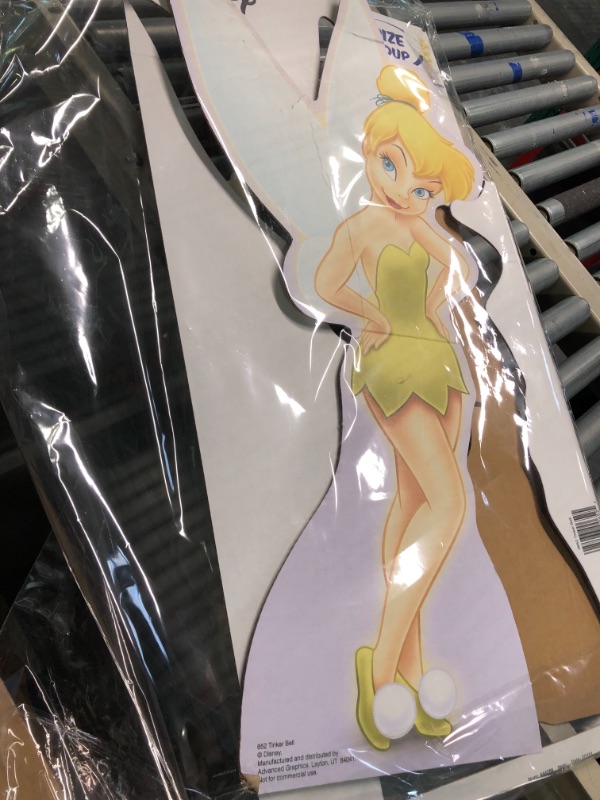 Photo 4 of Advanced Graphics Tinker Bell Life Size Cardboard Cutout Standup - Disney Fairies Tinker Bell 1