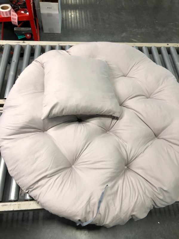 Photo 3 of 52 inch Overstuffed Round cushion with pillow 