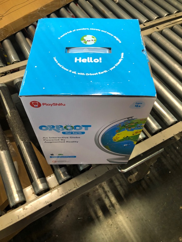 Photo 1 of Orboot by PlayShifu - Earth and World of Dinosaurs (app Based) Set of 2 Interactive AR Globes for STEM Learning at Home