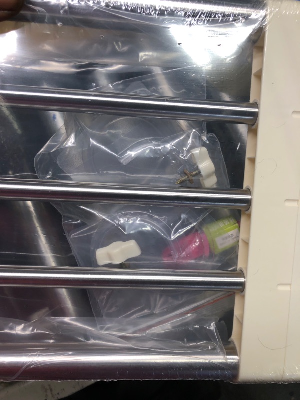 Photo 3 of 
Hershii Closet Tension Shelf & Rod Expandable Metal Storage
