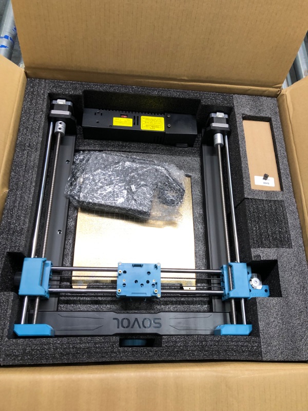 Photo 3 of Sovol SV06 3D Printer with All Metal Hotend Planetary Dual Gear Direct Drive Extruder 25-Point Auto Leveling PEI Build Plate 32 Bit Silent Board Printing Size 8.66x8.66x9.84 inch