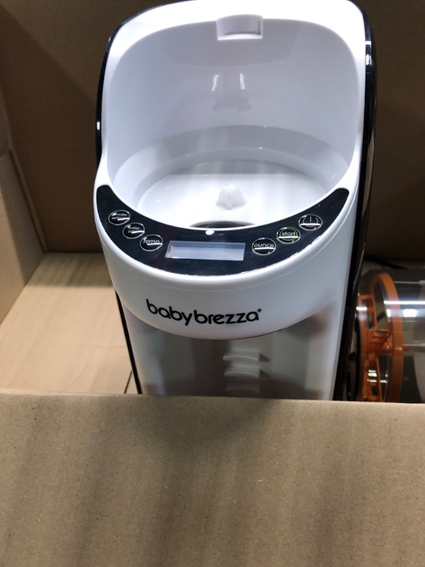 Photo 3 of New and Improved Baby Brezza Formula Pro Advanced Formula Dispenser Machine - Automatically Mix a Warm Formula Bottle Instantly - Easily Make Bottle with Automatic Powder Blending
