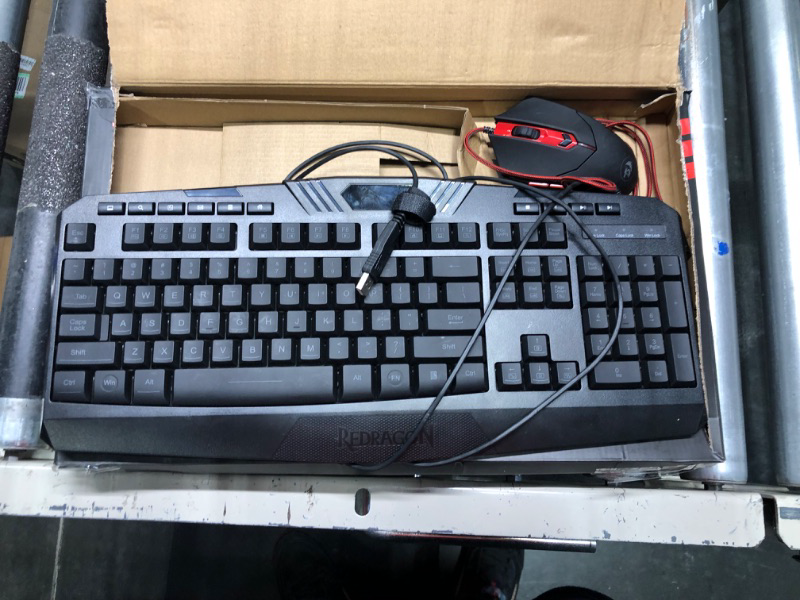 Photo 3 of Redragon S101 Gaming Keyboard, M601 Mouse, RGB Backlit Gaming Keyboard, Programmable Backlit Gaming Mouse, Value Combo Set [New Version] Black